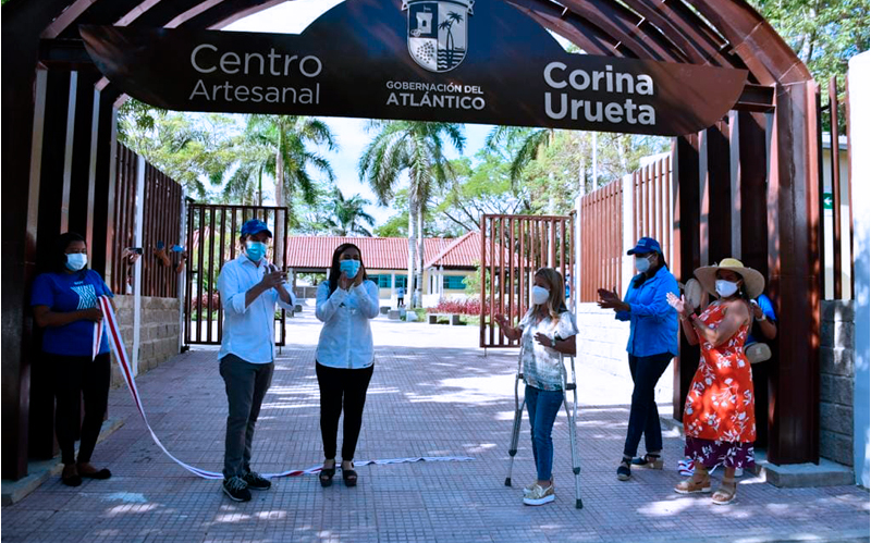 Gobernación del Atlántico abre el Centro Artesanal de Usiacurí para reactivar la economía de sus comerciantes