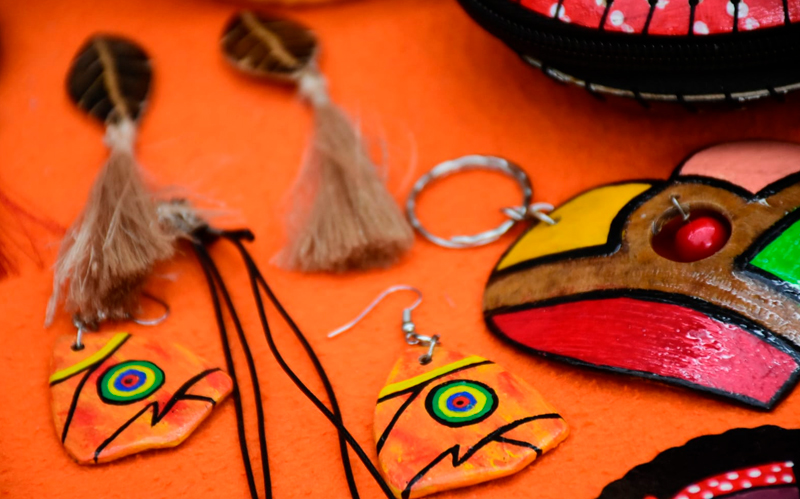 Foto con productos artesanales
