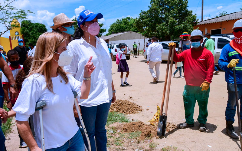 Gobernadora del Atlántico anuncia más inversiones para Santa Lucía y sus corregimientos
