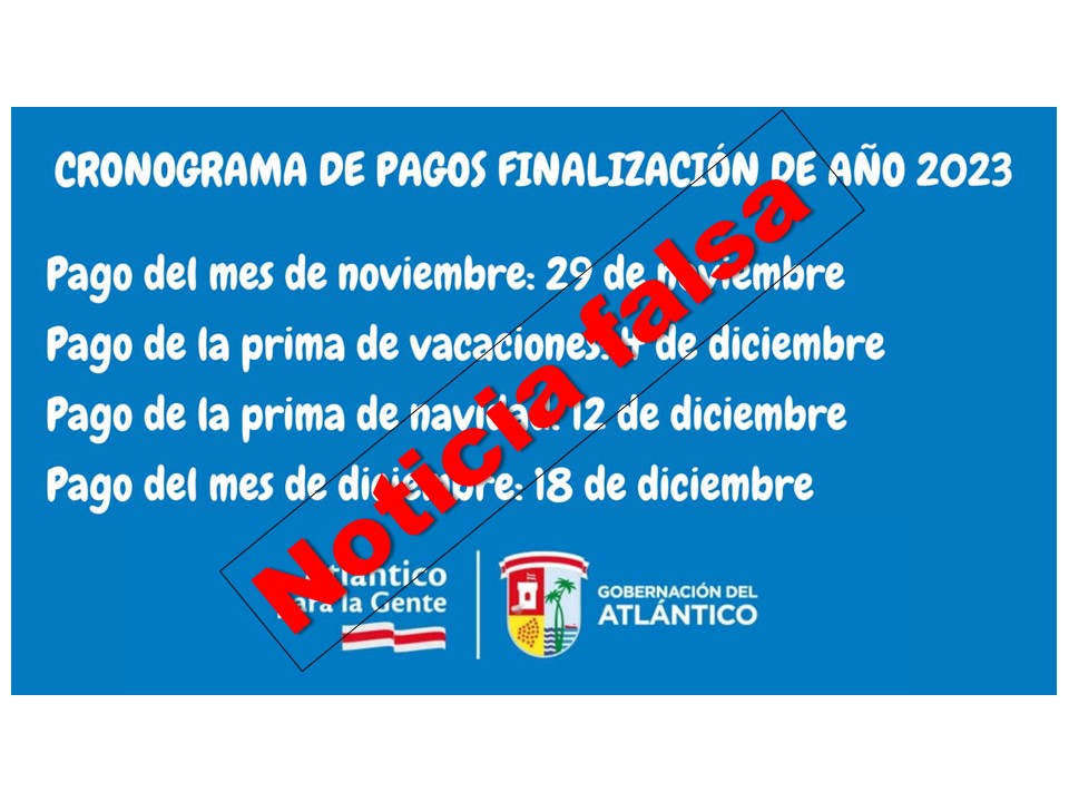 noticia falsa