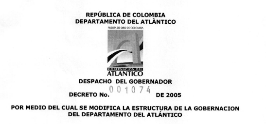 Decreto 001074 2005
