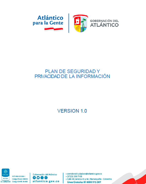 Plan Seguridad Informacion