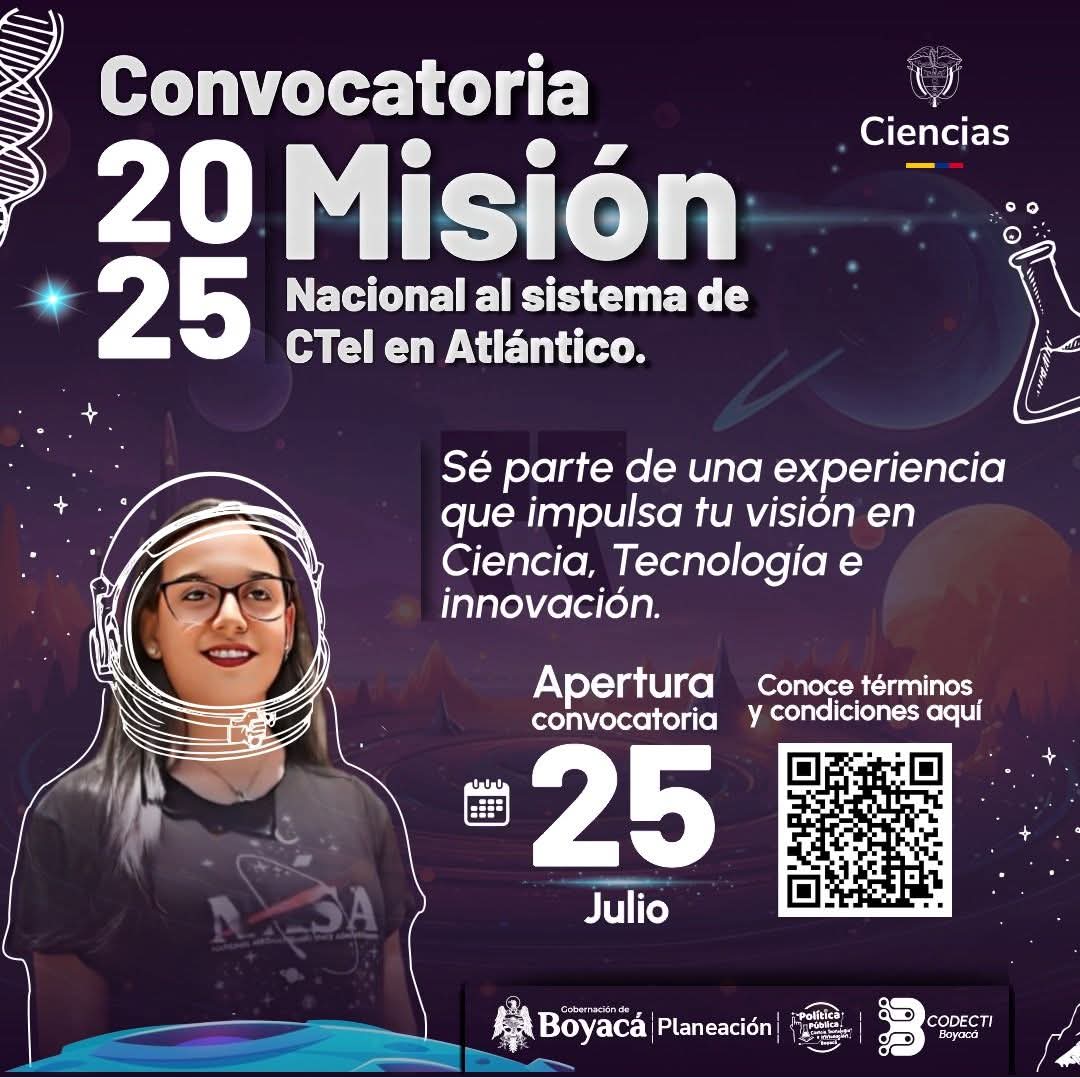 Invitacion mision Boyaca