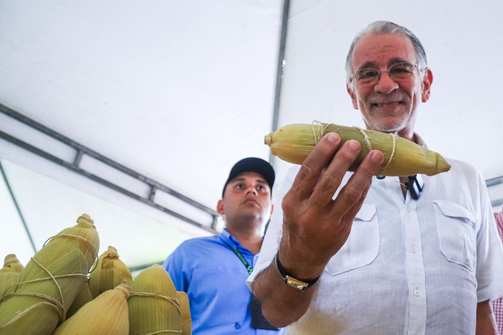 Gobernador Verano en el Festival del Bollo en Ponedera