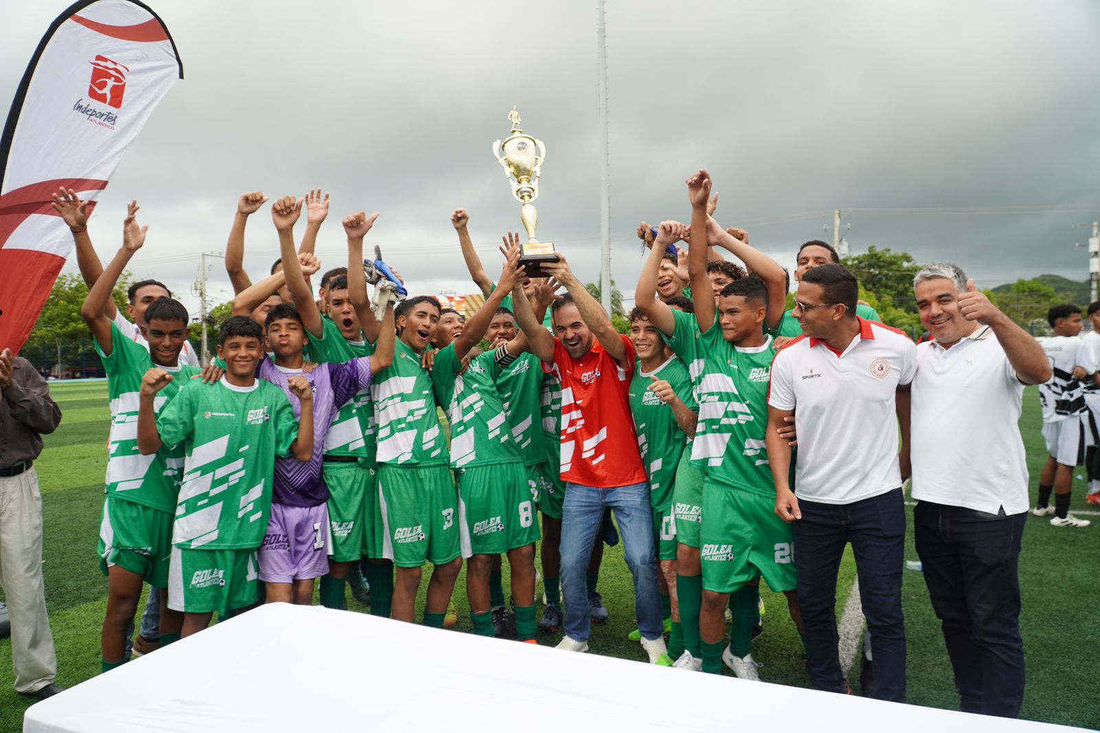 Partido de Golea Atlántico