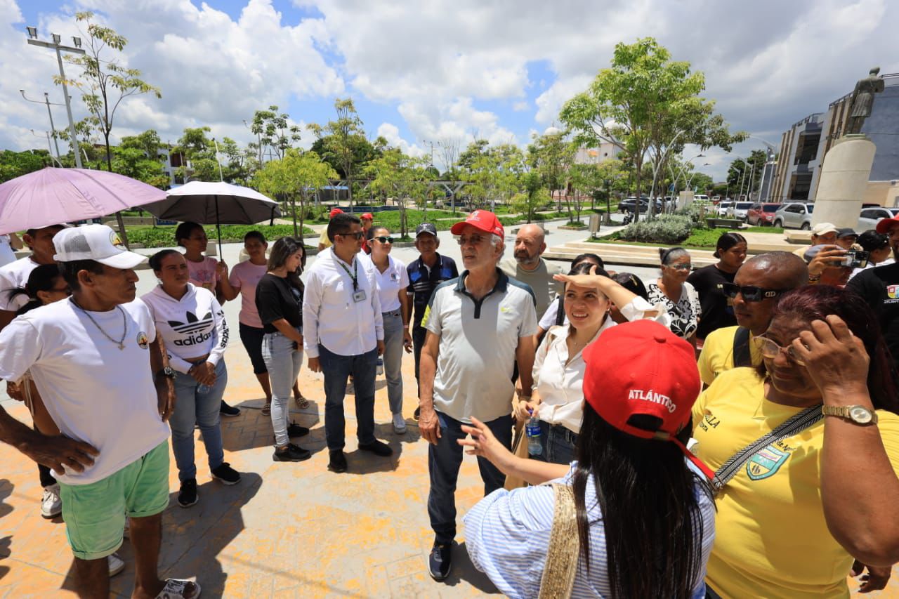 Gobernador Eduardo Verano seguirá renovando el ‘casco antiguo’ de Soledad