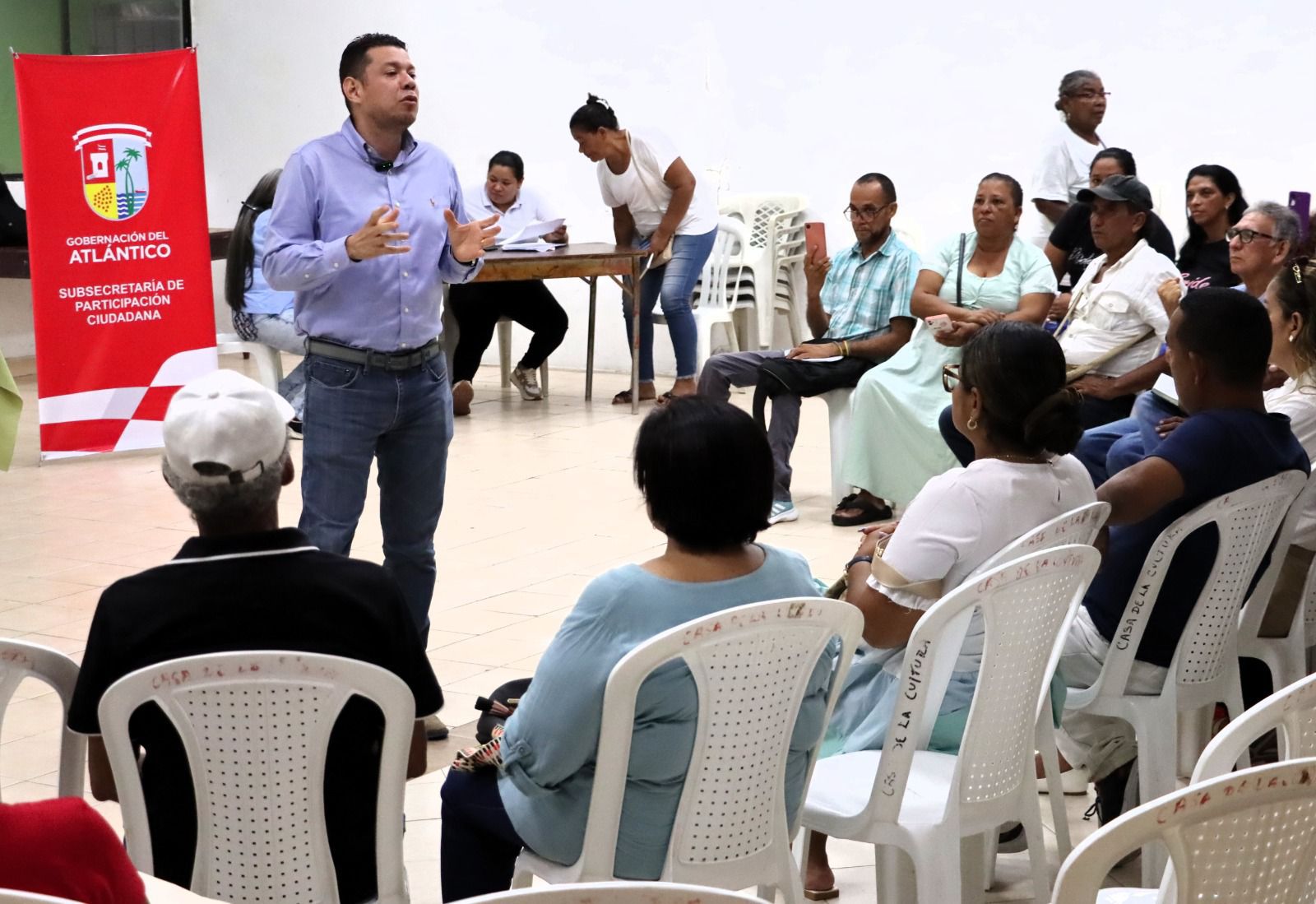 Con asistencias técnicas y jurídicas, Gobernación fortalece juntas de acción comunal en el Atlántico
