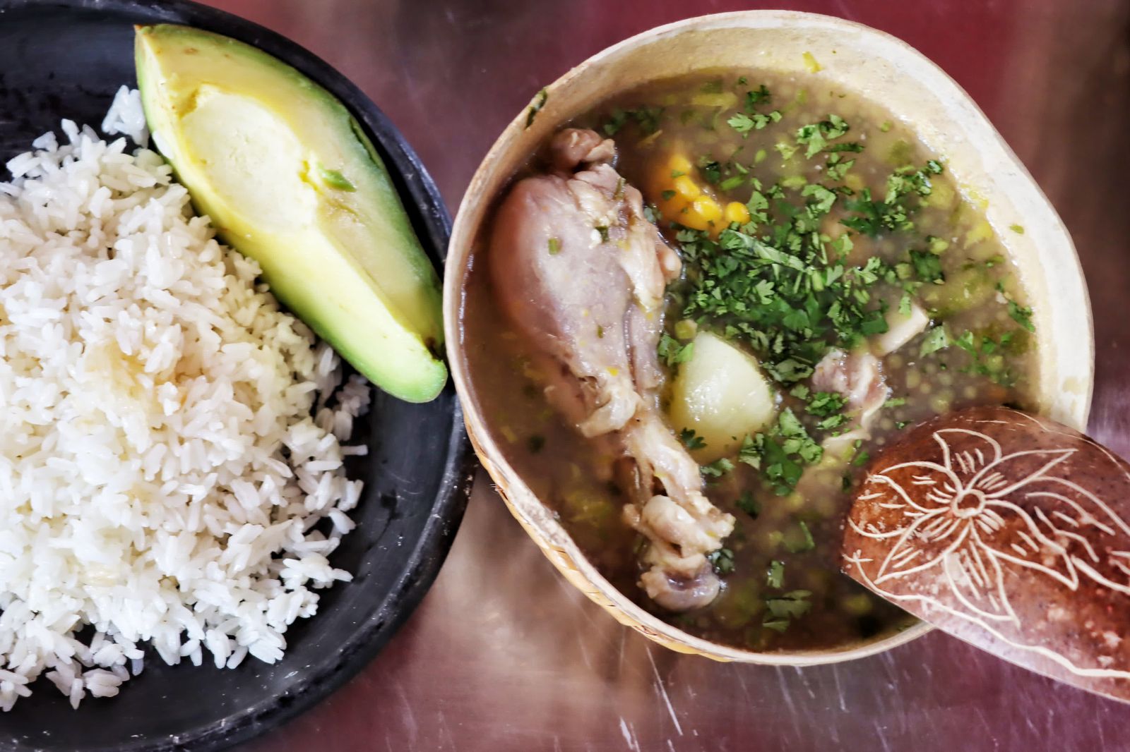 El domingo no se cocina, se almuerza en Martillo, Ponedera, en el III Festival del Sancocho