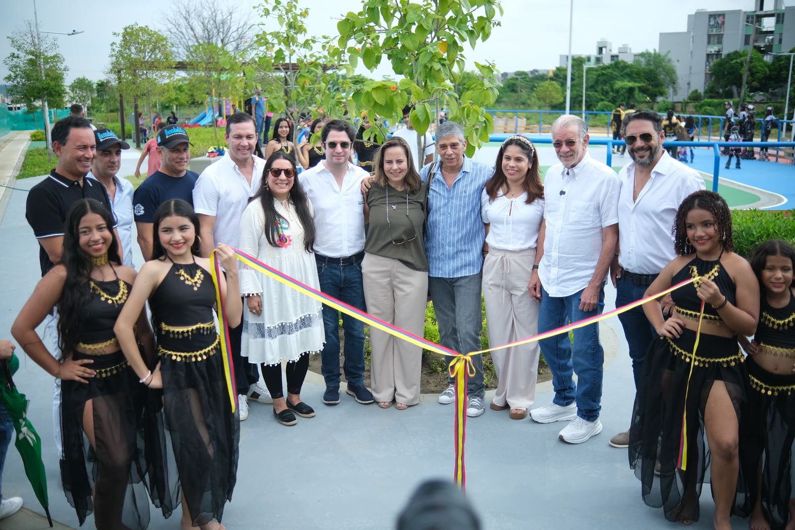 Gobernador Eduardo Verano agradece obras como el parque Recreo-Deportivo y el Centro Cultural en Villas de San Pablo