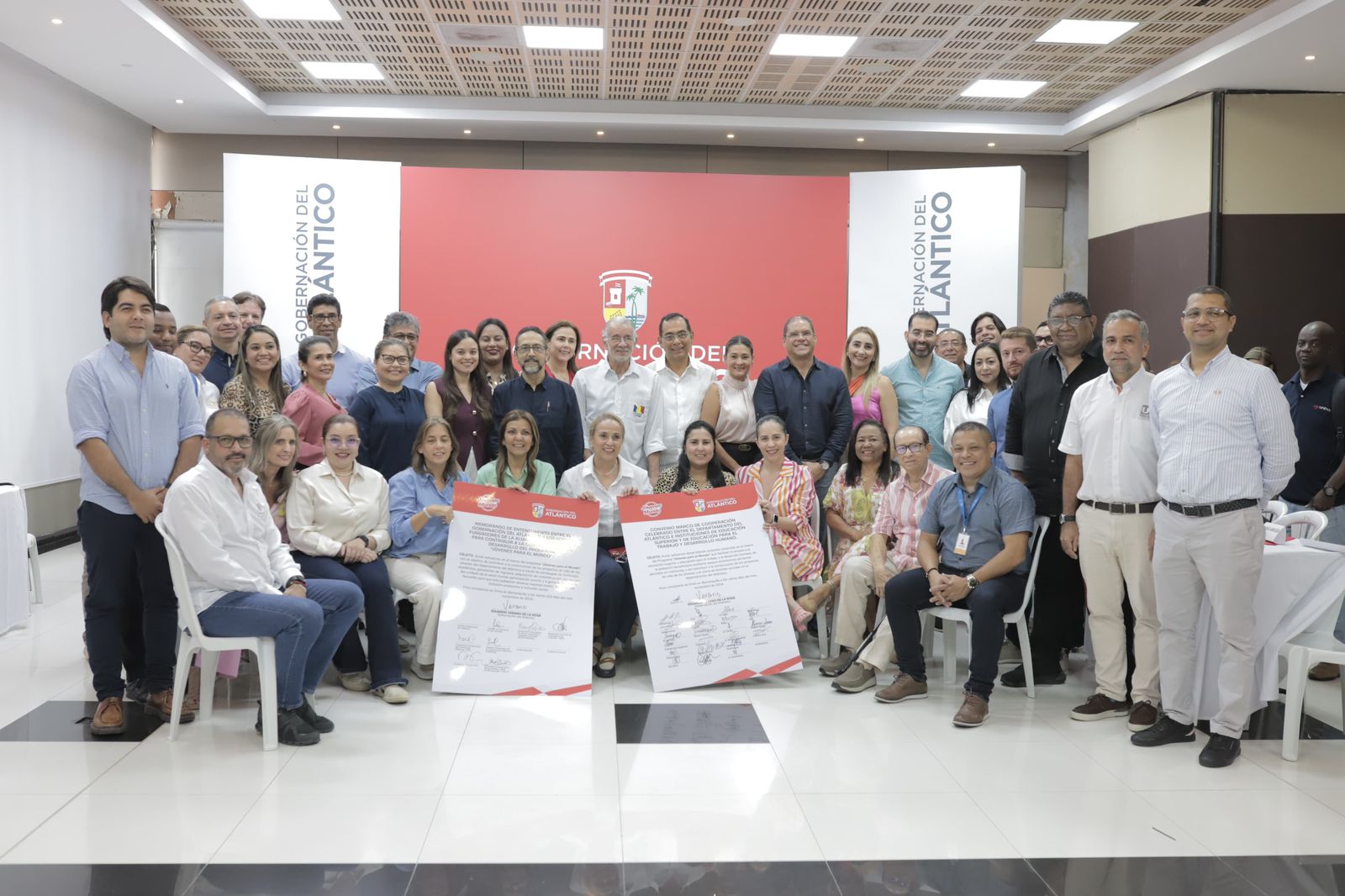Apoyo unánime: universidades y gremios se suman a la revolución de la educación superior que promueve la Gobernación del Atlántico