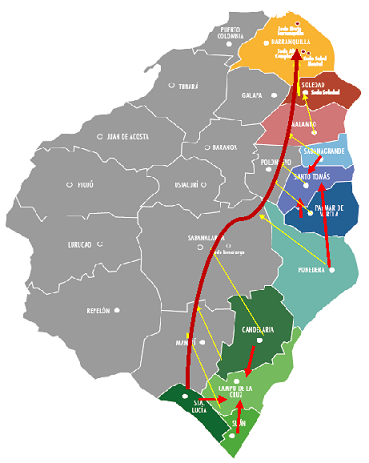 Mapa Sub reb Suroriente 2