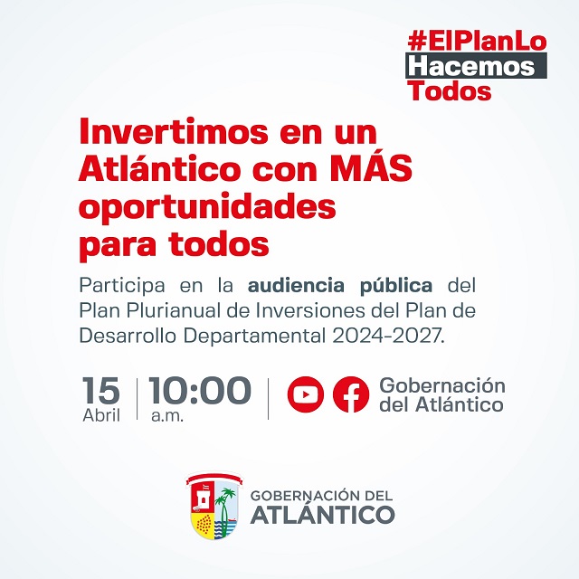 Audiencia publica plan Inversiones