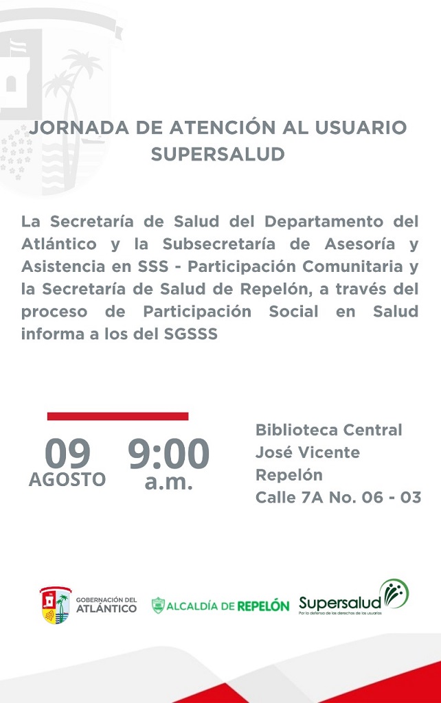 Jornada de atencin al usuario Repelon