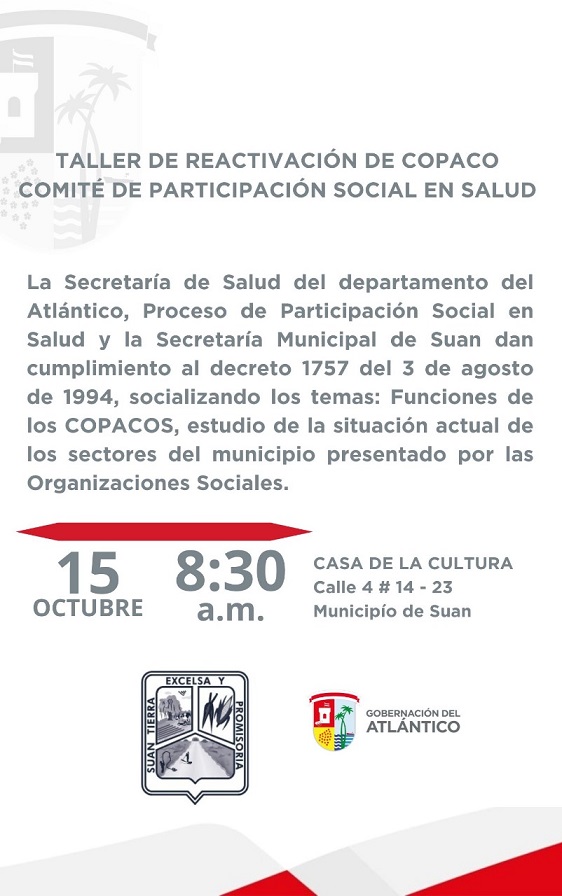 Reactiva Copaco Suan   15 oct