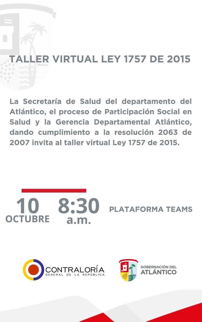 TALLER VIRTUAL 10 DE OCTUBRE