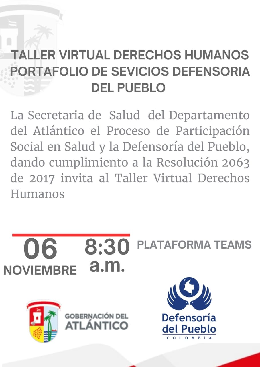 Taller Defensoria 6 Nov