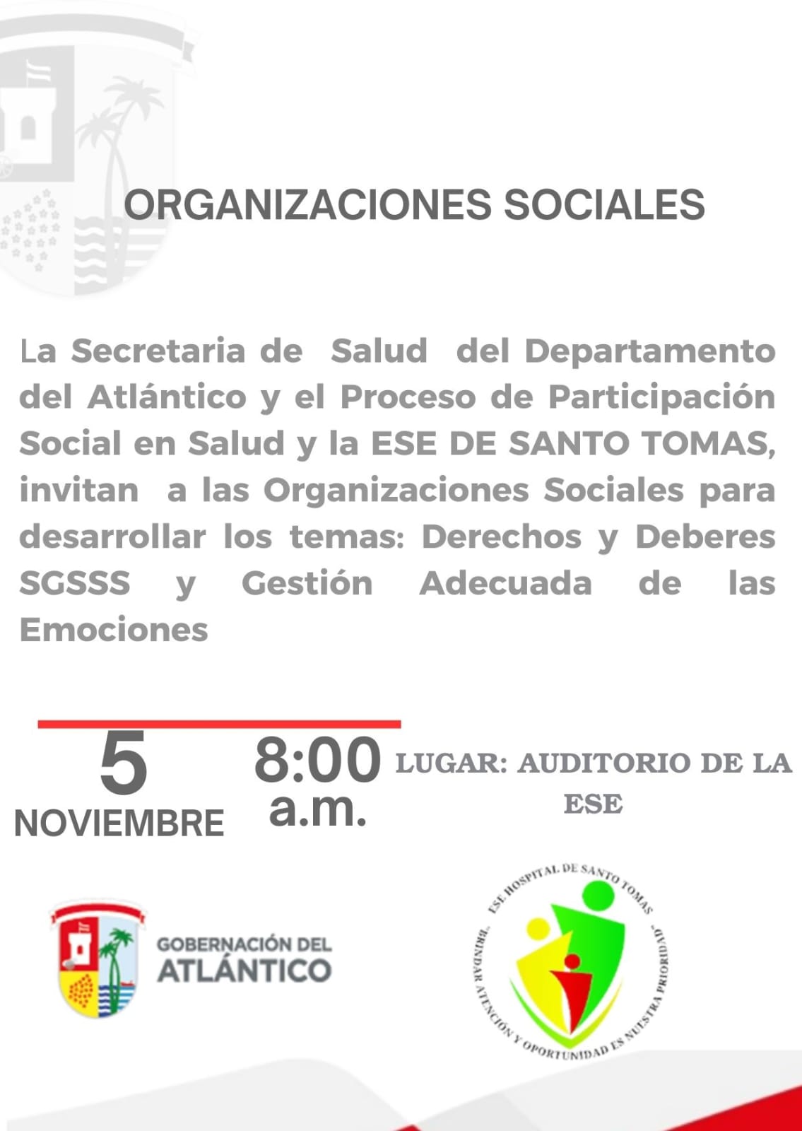 Taller en Santo Toms 5 Nov